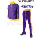 Mens Hip Hop Slim Fit Track Pants - Purple/Gold | S41706 | Streetwear Bottoms - Buy Online on GoSupps.com
