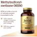 Solgar MSM 1000 mg - Methylsulfonylmethane 120 Tablets for Joint Support - Buy Online on GoSupps.com