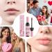 Wine Lipstick Lip Tint Waterproof Matte Liquid Wine Tint Beauty Makeup for Dates Family Gatherings Seduction - Buy Online on GoSupps.com