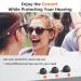Buy 2024 Upgrade Ear Plugs for Sleeping - True Noise Cancelling Reusable Ultra Soft for Concerts Swimming Travel - 6 Ear Tips in S/M/L - International Shipping Available - Buy Online on GoSupps.com