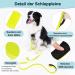 X XBen Waterproof Dog Tow Lines - 3m to 30m Rubberized Training Leashes with Lockable Carabiner | Neon Yellow for Small to Medium Dogs - Buy Online on GoSupps.com