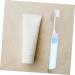 Buy Bcoath 8-Piece Foldable Travel Toothbrush Set | Soft Bristle Creative & Compact Design for Hotels - Perfect for On-the-Go! - Buy Online on GoSupps.com
