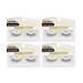 Andrea False Lashes Style 53 - Black 4 pairs Style 53  Black