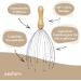 Anders Premium Head Massage Spider - 24 Fingers Bamboo Handle | Eco-Friendly Gift Packaging - Relaxation & Comfort - Buy Online on GoSupps.com