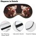 Shop Cute Pig Print Outdoor Light-Blocking Eye Mask | Multi-Functional Travel Eye Mask for Comfort - Buy Online on GoSupps.com