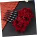 Beatifufu 1pc Floral Hair Comb Wedding Hair Accessories for Women Highlighting Colorful Flower Headband Bridal Hair Clip Barrettes for Women Flower Hair Women Hair Accessories Rose Hair Comb - Buy Online on GoSupps.com