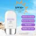 Sunscreen SPF 50+ Moisturizing Suncream SPF 50+ PA++++ Organic Sun Cream SPF 50 Face Sun Screen Long Lasting UVA/UVB Sun Protection Brightening Skin Tone Not Greasy 50g - Buy Online on GoSupps.com