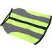 Reflective Dog Vest Safety Jacket for Night Use | Bright Green Zippered Warning Clothing for Pets - Buy Online on GoSupps.com