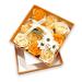 Rose Bath Soap - Floral Scented Soap Petals in Flower Box | Essential Oil Gift Set for Women - Perfect for Birthday Valentine s & Christmas (Orange - Buy Online on GoSupps.com