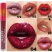 6Pcs Matte to Glitter Liquid Lipstick Set - Long Lasting 6 Color Kit for Women - Diamond Shiny Dark Red Pink Purple Glitter Sparkle Glossy Metallic Shimmer - Waterproof Lip Gloss (Pack of 1) - Buy Online on GoSupps.com
