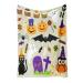 RPPORM Halloween ceiling fleeced blanket milk office ceiling light climate investment ceiling women men children soft fluffy blanket for bed car office pet ceiling (E b) e b