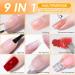 Gupcaqosjw Nail Glue Gel 9-in-1 15ml Nail Glue Home Manicure Gel - Suitable for Daily Casual Formal Party Wedding Holiday and Women's Wear - Buy Online on GoSupps.com