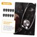 Alipis 10 Pairs Stethoscope Ear Plugs - Universal Silicone Ear Tips for Small Ears - Skull & Button Earpieces - International Shipping Available - Buy Online on GoSupps.com