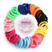 Seamless Hair Band Small Hair Ties - No Wrinkle Damage Ponytail Holders (4cm 10 Mixed Colors Set) - Perfect for Babies - Buy Online on GoSupps.com
