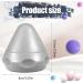 Euioovm Triggerpunkt P cker - Fascia Fitness Ball with Suction Cup for Muscle Pain Relief | Versatile Massage Device for Back Neck Arms & Shoulders - Gray - Buy Online on GoSupps.com