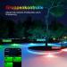 WiFi Intelligence RGB+IC 15W LED Pool Lights - IP68 Waterproof Music Mode Timing Function Google Home & Alexa Compatible - 5m Cable Blue - Buy Online on GoSupps.com