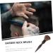 Housoutil Hair Brush Duster Barbers Brush Haircut Brush Hair Cutting Brush Neck Brush Barber Long Handle Wood Accessories - Buy Online on GoSupps.com