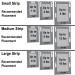 Command 3M 12ct Pack Picture & Frame Hanging Strips Sets Medium Size White Damage-Free - Buy Online on GoSupps.com