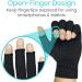 Copper Infused Fingerless Arthritis Gloves for Men & Women - Therapeutic Compression for Swelling, Carpal Tunnel, Tendonitis, Edema & Finger Pain - Non-Slip Comfort - Medium Size - Buy Online on GoSupps.com