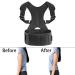 Milageto Back Posture Correction Belt Back Correction Strap Upright Back Straightener Men Comfortable Sturdy Hunchback Correction Belt S - Buy Online on GoSupps.com