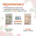 Fonday 50g x 10 Rechargeable Silica Gel Drying Agent - Moisture Absorber Packs | Rapidly Reactivate Food Quality Color Change Orange to Green - Buy Online on GoSupps.com
