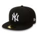 New Era - New York Yankees - 59fifty Cap - Black On Black 58 NY Yankees - Black/White