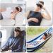 3D Contoured Eye Mask for Sleeping - Soft & Comfortable Night Eye Blinder for Women and Men - Light Blocking Sleep Mask for Travel & Lunch Breaks (Black) - Buy Online on GoSupps.com