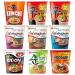 Nongshim Korean Assorted 6 Different Flavours Instant Noodle Cup (Pack of 9) by CNMART