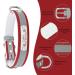 Shop Senristar Personalized Reflective Dog Collar & Leash Set - Custom Engraved Name Tape for Dogs & Cats | Durable & Stylish Red Design - Buy Online on GoSupps.com
