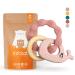 Infatot Teething Toys for Baby - MultiTexture Baby Teethers 0-6 Months Baby Essentials for Newborn - Baby Shower Gifts Baby Teething Toys Silicone Teethers for Babies 6 Months - Pink and Salmon
