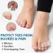 Sumifun Gel Toe Spreader: Silicone Protection for Overlapping & Crooked Toes | Pain Relief for Bunions & Small Toe Corrections - Buy Online on GoSupps.com