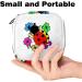 Menstruation Pocket Bag for Women & Girls - Zippered Tampon Organizer with Cartoon Ladybugs & Colorful Flowers | Stylish & Practical - Buy Online on GoSupps.com