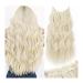 Hair Extensions 22 Inch Invisible Wire Hair Extensions 4 Clips In Natural Synthetic Long Wavy Hairpieces For Women Daily Party Hair Pieces(60) 22inch-55cm 60