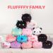 Mewaii 16'' Soft Strawberry Cow Plush Pillow | Squishy Stuffed Animal Toy for Adults & Kids - Fluffy Cuddle Pillow 16in/40cm - Buy Online on GoSupps.com