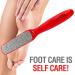 Probelle Double Sided Multidirectional Nickel Foot File Callus Remover - Instantly Eliminate Calluses and Corns - Safe and Effective (Red) - Buy Online on GoSupps.com