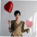 KOMBIUDA Heart Shaped Box Bridesmaid Wedding Favor Boxes Party Holder With Cover Miss 18X18X12CM Pink - Buy Online on GoSupps.com