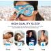 Light Blocking Baby Stork Sleep Mask | Soft Adjustable Eye Cover for Men & Women | Ideal for Travel & Naps - Buy Online on GoSupps.com