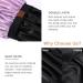 Satin Bonnet Silk Sleep Cap for Women | Adjustable Wide Band | Double Layer | A05-Lilac - Buy Online on GoSupps.com