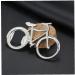 Portable Metal Beer Bottle Opener Cute Bicycle Keychain Creative Key Rings Gift for Bar Party Beer and Cycling Lovers - Buy Online on GoSupps.com