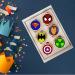24 PRECUT Superhero Cupcake Toppers Mini Spiderman Cake Decorations Spiderman Cake Topper Edible Superhero Party Decorations Comic Book Edible Cake Topper Avengers Cupcake Toppers (Pack of 24) - Buy Online on GoSupps.com
