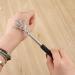 Greatangle Compact Telescopic Claw Massager - Adjustable Stainless Steel Back Scratcher (22-58cm) - Portable Massage Hand Claw in Black - Buy Online on GoSupps.com