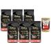 Italian Gourmet Bundle Lavazza Espresso Barista Gran Crema Caf en Grains Intensit 7/10 Torr faction Lente Pack 6 x 1 kg (6 kg) + Italian Gourmet Polpa