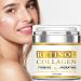 Retinol Cream for Face Anti-Aging Day & Night Facial Moisturizer with Collagen and Hyaluronic Acid for Elasticity Tightening and Firming Skin Care Reduces Fine Lines Wrinkle and Dryness - Buy Online on GoSupps.com