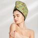 Cute Frog Strawberry Microfiber Hair Towel - Soft Super Absorbent Coral Velvet Wrap for Long Curly & Thick Hair - Buy Online on GoSupps.com