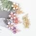 inSowni 4 Pack Luxury Glitter Butterfly Metal French Barrettes for Women Girls - Sparkly Jeweled Gems Crystals Rhinestones Hair Clips (4PCS S3) - Buy Online on GoSupps.com