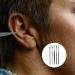 Stainless Steel Ear Cleaning Kit - 4 Sets for Men and Women - Portable and Reusable Ear Wax Remover Tools - Buy Online on GoSupps.com