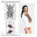 SOOVSY 70 Sheets Temporary Tattoo: 10 Half Arm Tattoos for Men & Women - Long Lasting Fake Tattoo Stickers in Color-05 - Buy Online on GoSupps.com