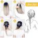 Topsy Tail Hair Tools Kit - 4 Pcs Loop Styling Tool with 10 Hair Ties in Purple & Yellow - Buy Online on GoSupps.com