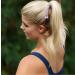 Pulleez Sliding Ponytail Holder Set of 4 - Acrylic Charms - Elastic Hair Ties - Buy Online on GoSupps.com