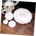 COHEALI 1 Set 2pcs Halloween Foam Decorations Mini Accessories Fake Foam Pumpkins Halloween Props Smooth Ball Halloween Artificial Pumpkin Kids Decor White Assorted Blank Child White 20X20X10CM - Buy Online on GoSupps.com